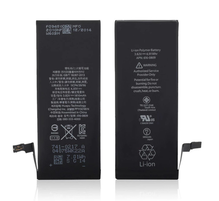 Iphone 6s 7 8 सेल फोन लिथियम बैटरी रिप्लेसमेंट 100% परीक्षण किया गया
