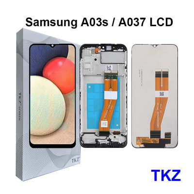 सैमसंग गैलेक्सी A03s LCD A037F A037M A037FD A03S डिस्प्ले टच स्क्रीन डिजिटाइज़ के लिए फोन स्क्रीन रीफर्बिश्ड एलसीडी
