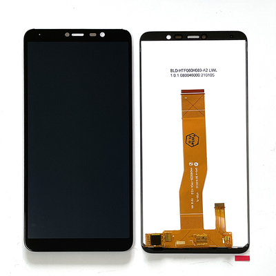 Wiko Y80 सेल फोन एलसीडी स्क्रीन के लिए मोबाइल फोन पार्ट्स असेंबली टच डिस्प्ले